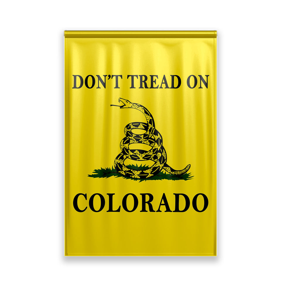 Don't Tread On Colorado Yard Flag- Limited Edition Garden Flag