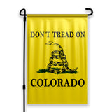 Don't Tread On Colorado Yard Flag- Limited Edition Garden Flag