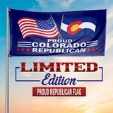 Proud Colorado Republican 3 x 5 Flag - Limited Edition Flags