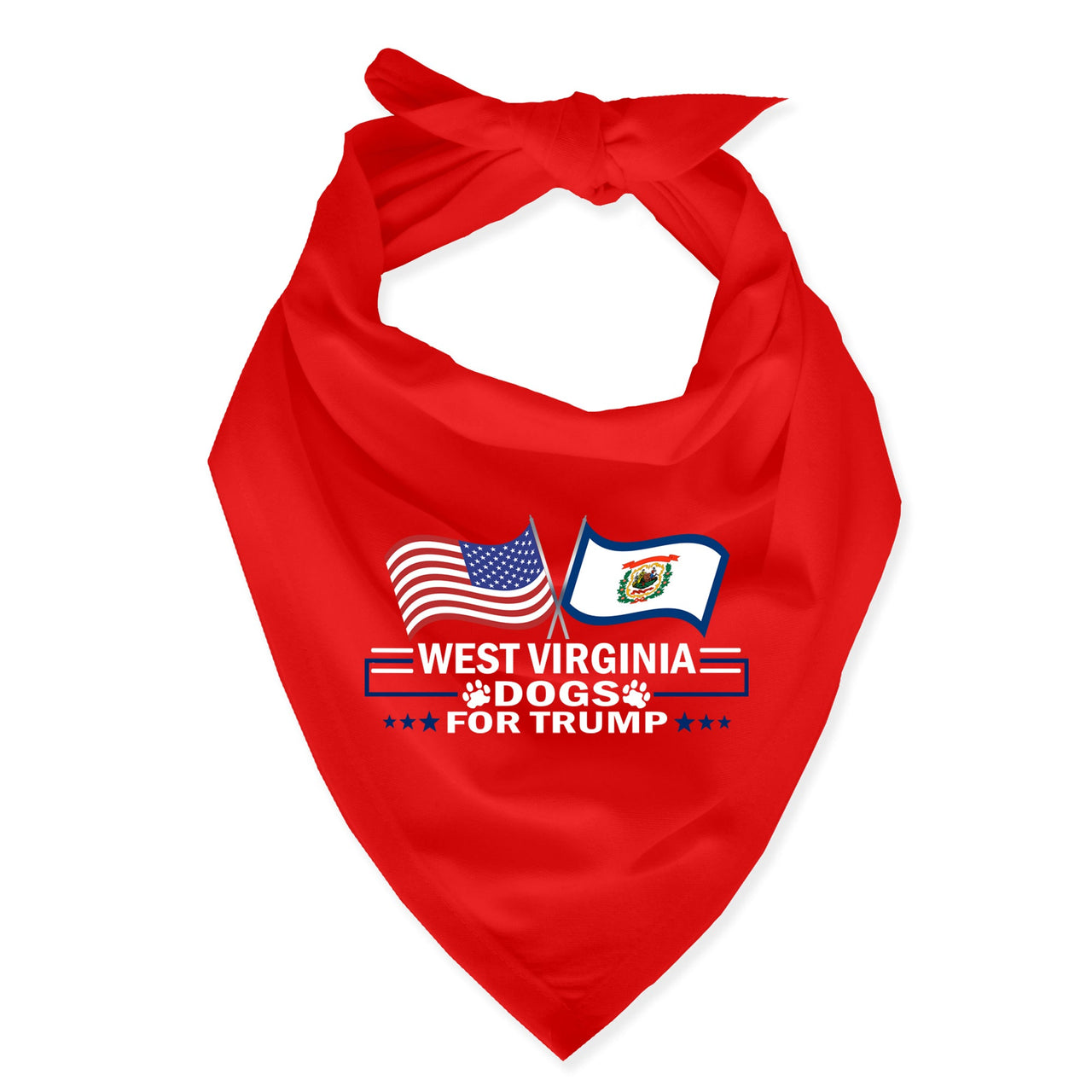 West Virginia Dog Bandana