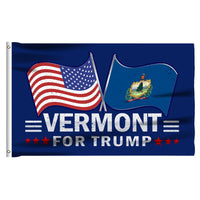 Vermont 3 x 5 Flag – Dual Flags