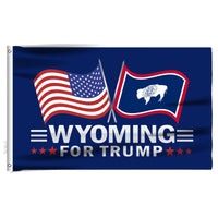 Wyoming 3 x 5 Flag – Dual Flags