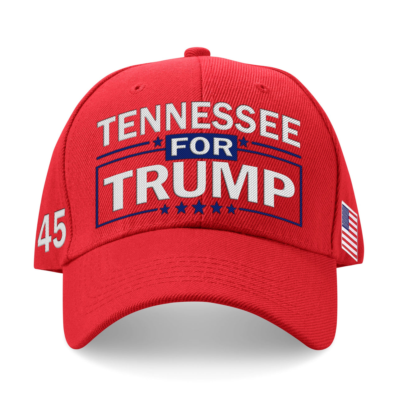 Tennessee Embroidered Red Hat