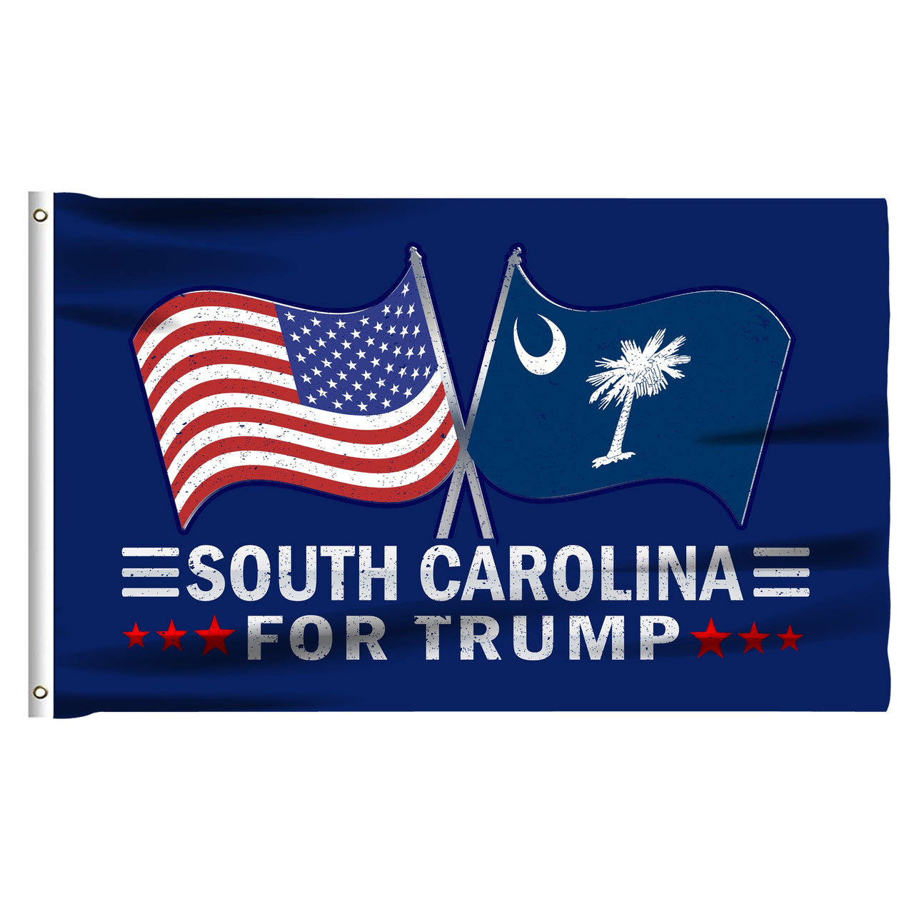 South Carolina 3 x 5 Flag – Dual Flags