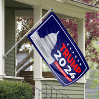 Trump 2024 Take America Back Capitol Building 3x5 Flag