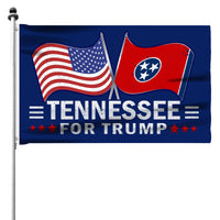 Tennessee 3 x 5 Flag – Dual Flags