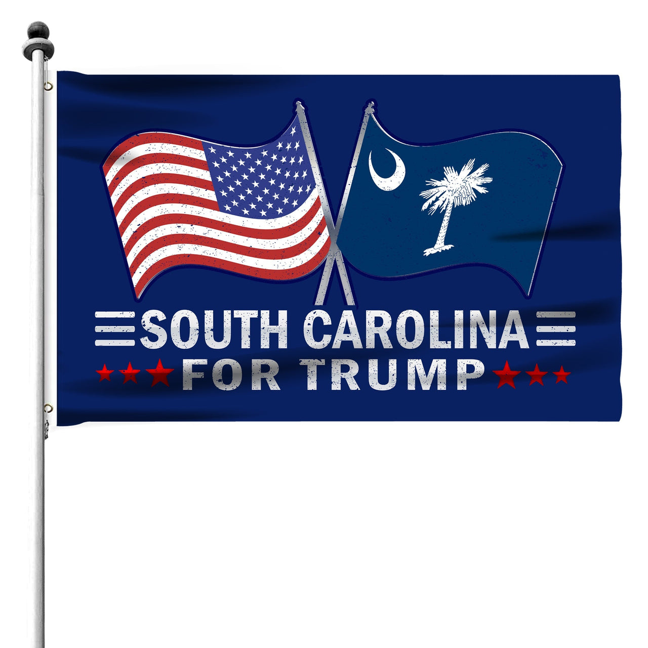 South Carolina 3 x 5 Flag – Dual Flags