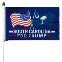 South Carolina 3 x 5 Flag – Dual Flags