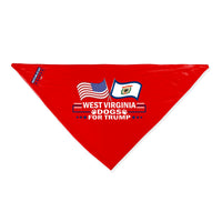 West Virginia Dog Bandana