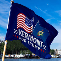 Vermont 3 x 5 Flag – Dual Flags