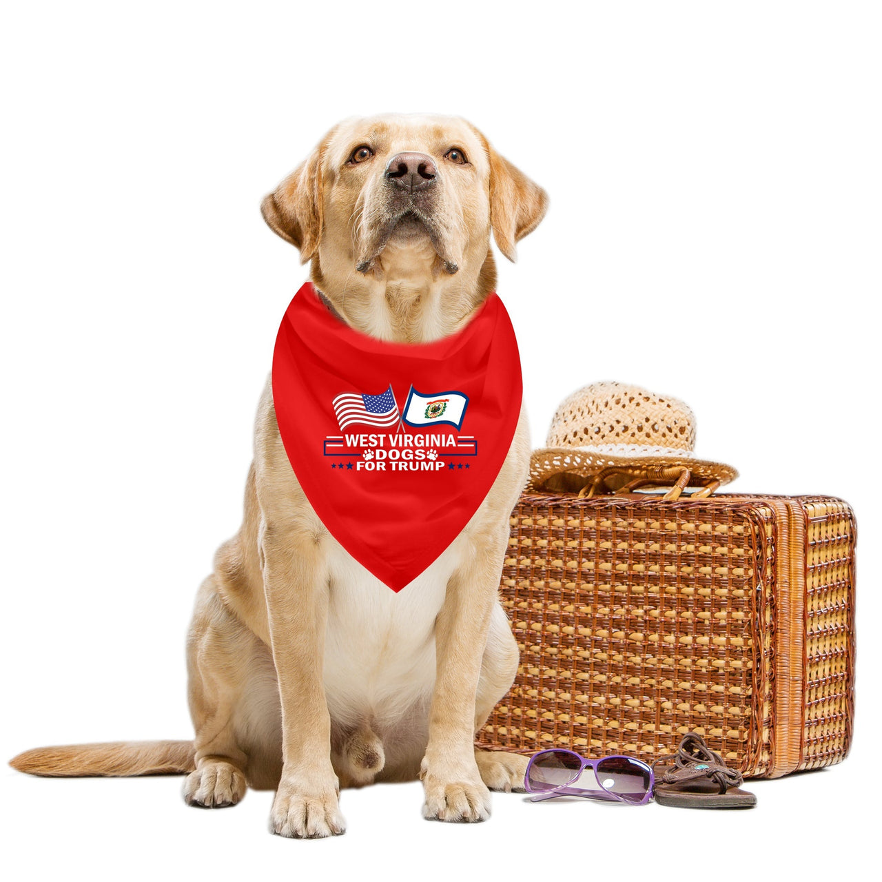 West Virginia Dog Bandana
