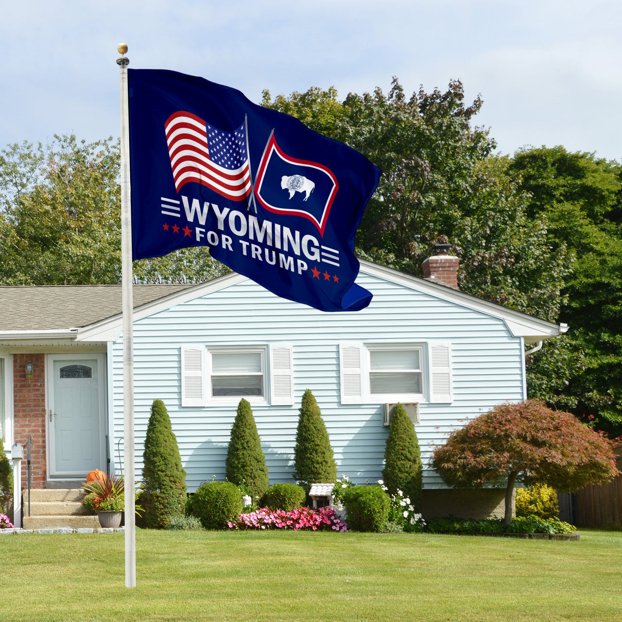 Wyoming 3 x 5 Flag – Dual Flags