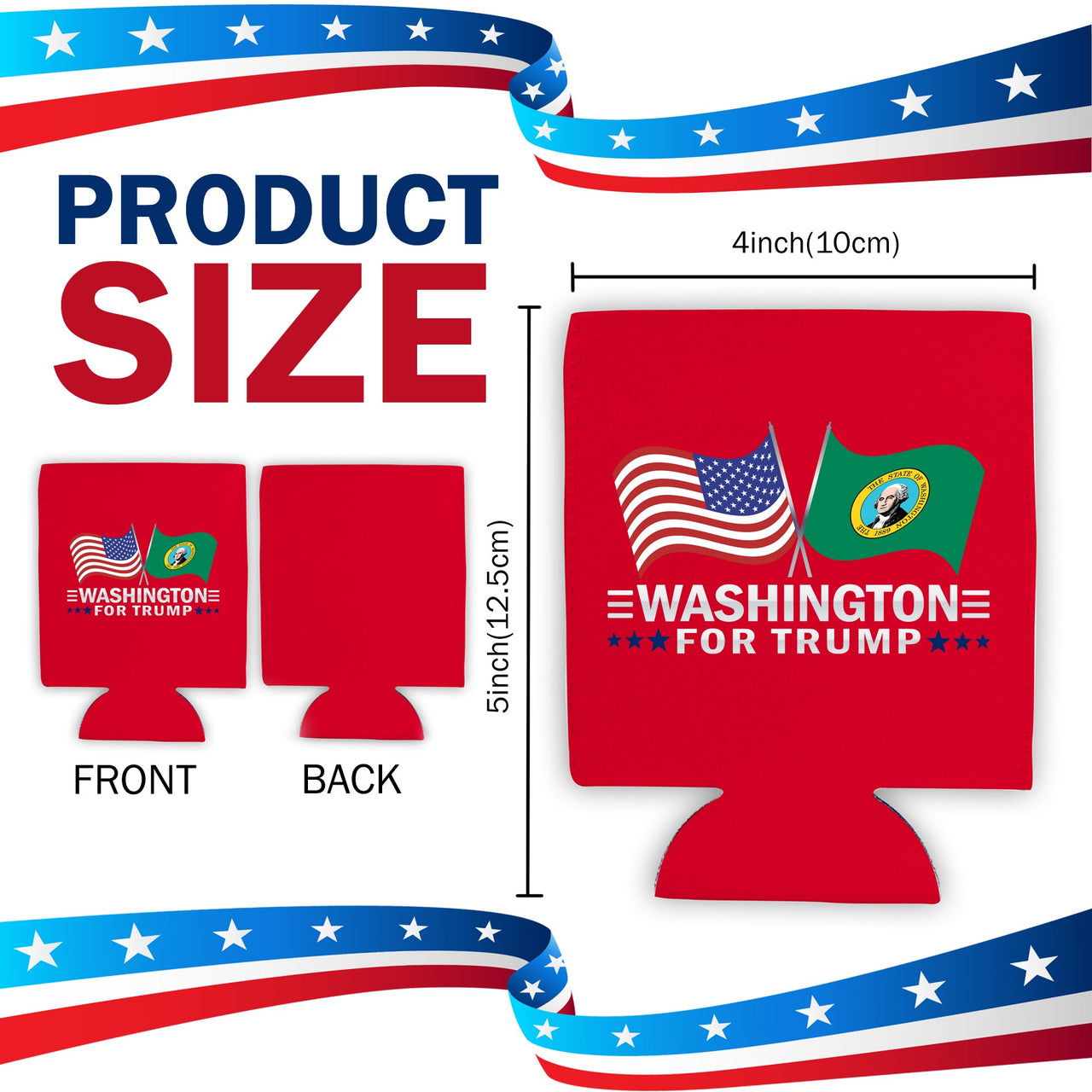 Washington Can Cooler 6 Pack