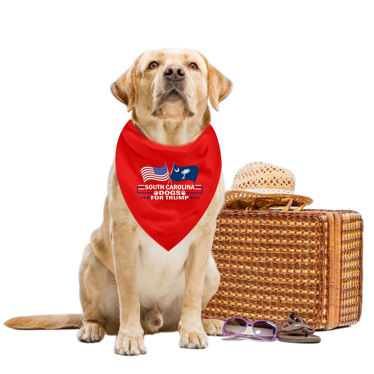 South Carolina Dog Bandana