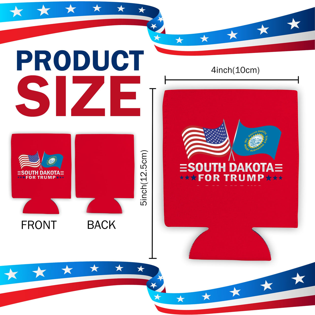 South Dakota Can Cooler 6 Pack