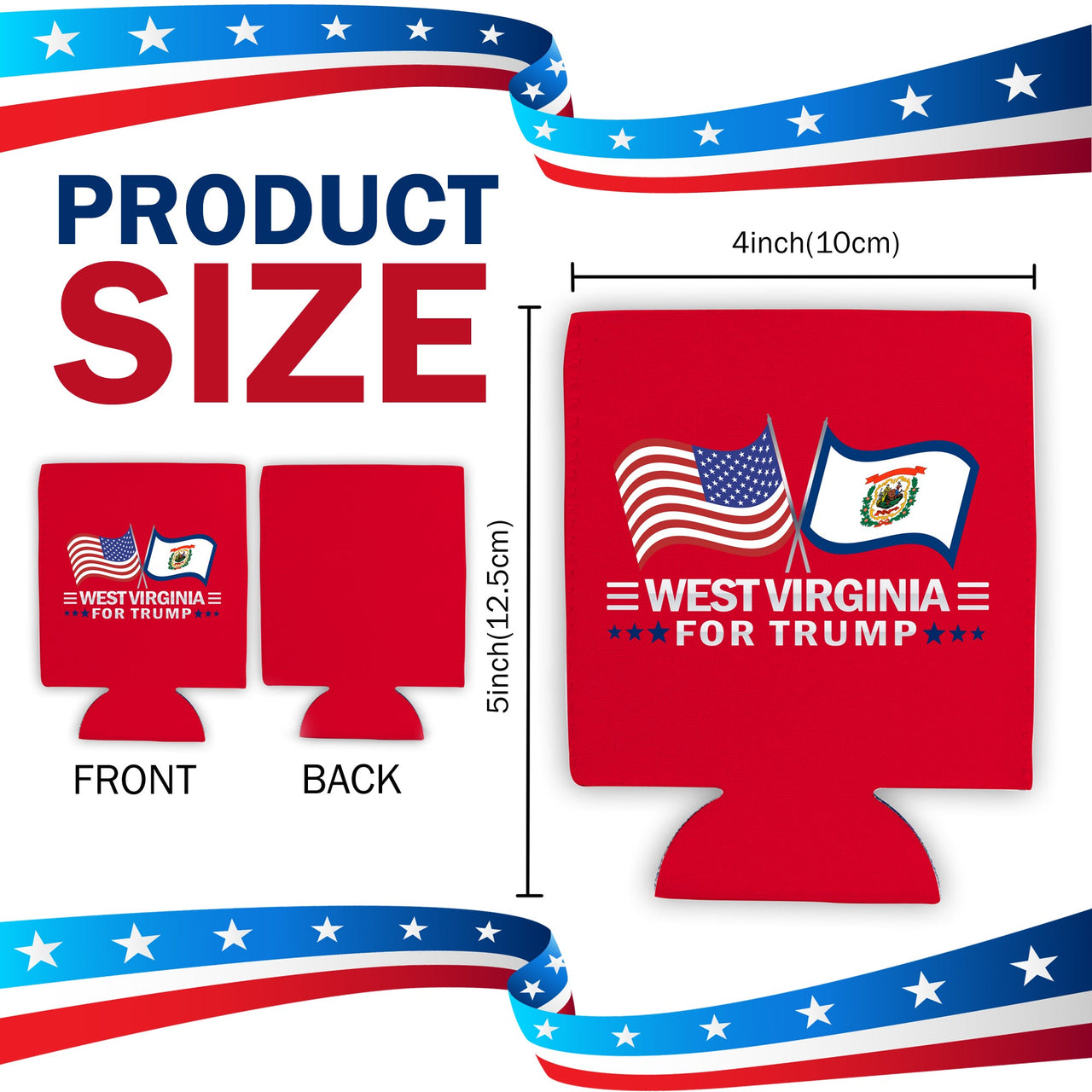 West Virginia Can Cooler 6 Pack