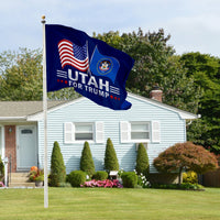 Utah 3 x 5 Flag – Dual Flags