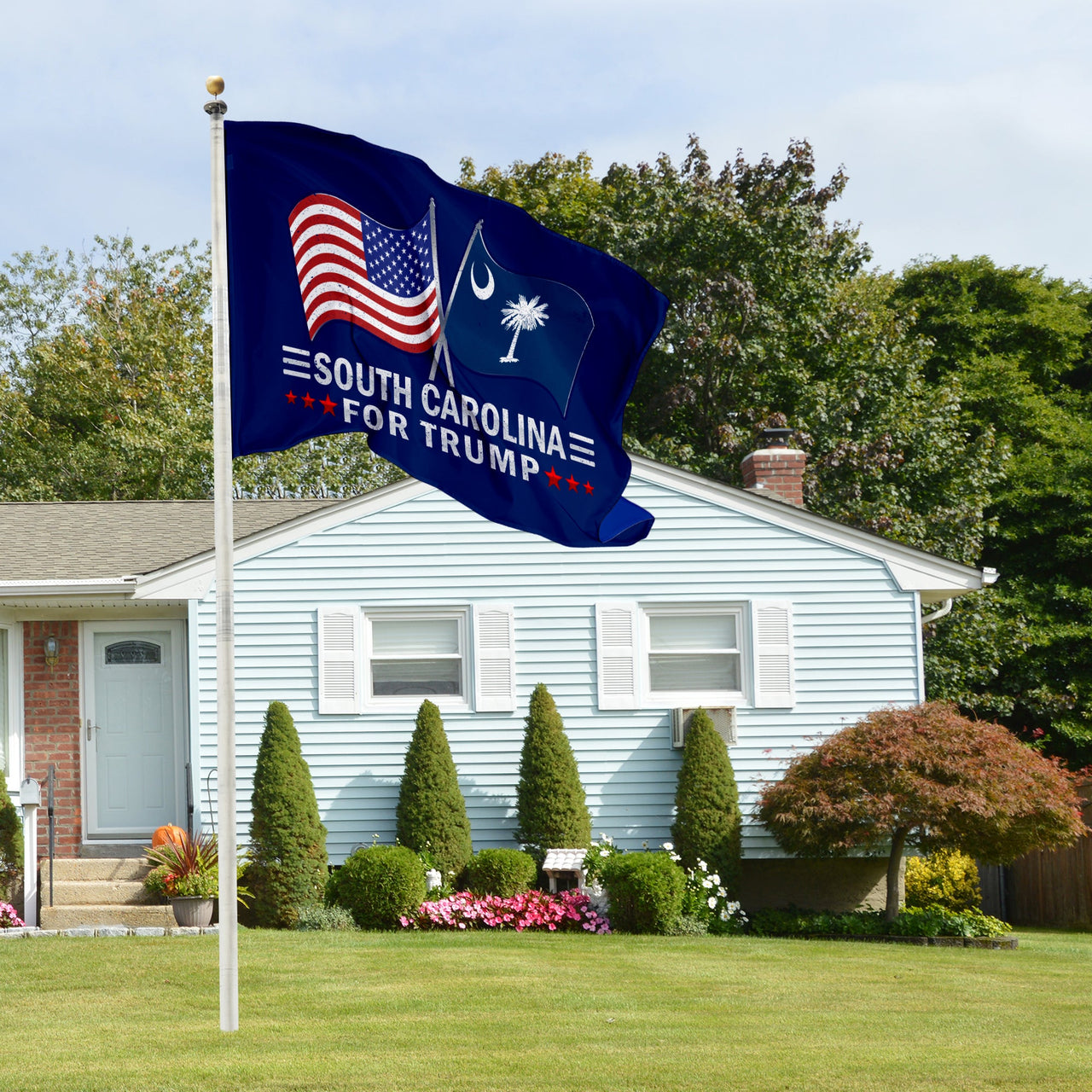 South Carolina 3 x 5 Flag – Dual Flags