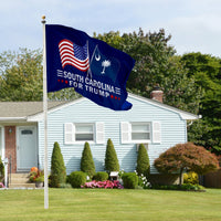 South Carolina 3 x 5 Flag – Dual Flags