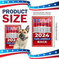 Take America Back White House Yard Flag