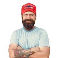 Washington Embroidered Red Hat