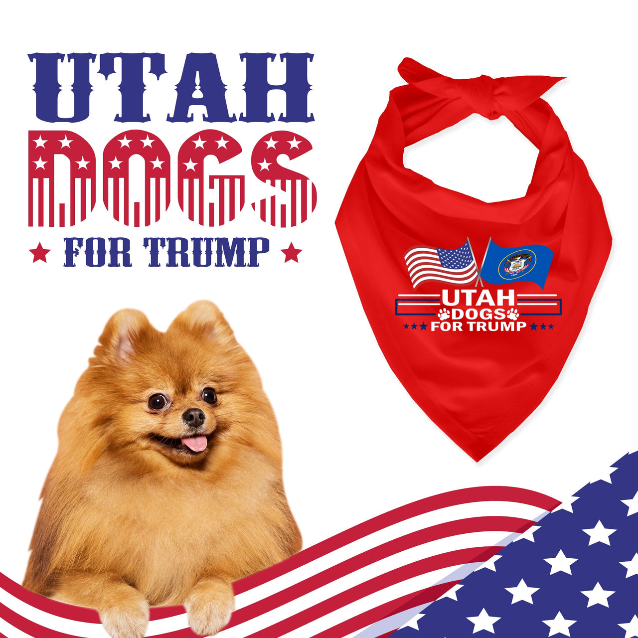 Utah Dog Bandana