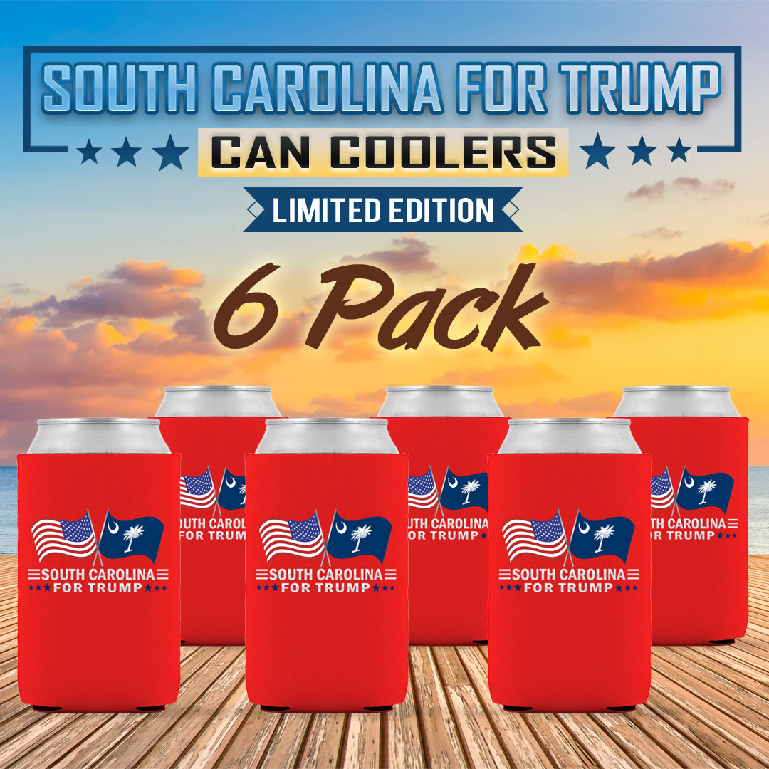 South Carolina Can Cooler 6 Pack