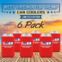 West Virginia Can Cooler 6 Pack