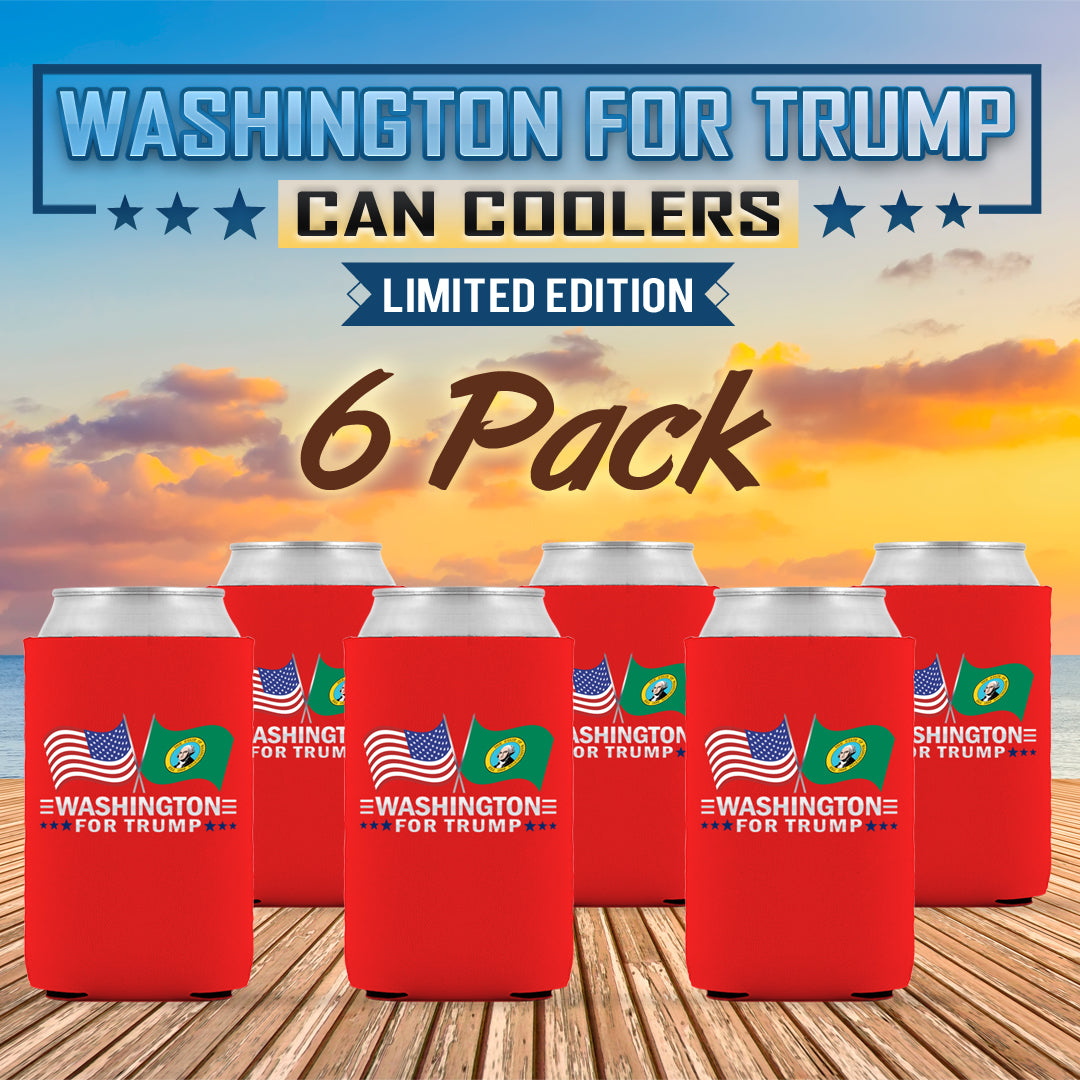 Washington Can Cooler 6 Pack