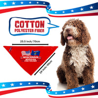 Wisconsin Dog Bandana