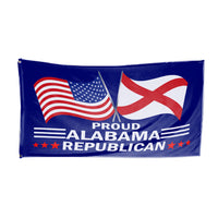 Proud Alabama Republican 3x5 flag