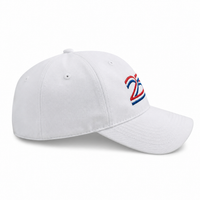 America 250th Birthday Hat | 1776–2026 Embroidered White Cap