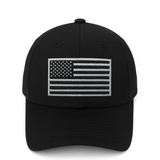 America 250th Anniversary Hat – Black & White American Flag Baseball Cap 1776 - 2026 (Exclusive)