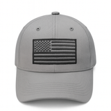 America 250th Anniversary Hat – Light Gray American Flag Baseball Cap 1776 - 2026 (Exclusive)