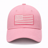 America 250th Anniversary Hat – Pink American Flag Baseball Cap 1776 - 2026 (Exclusive)