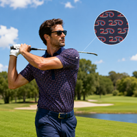 America 250th Anniversary Polo Shirt – Patriotic 1776–2026 USA Golf Polo - Navy
