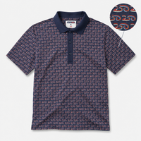 America 250th Anniversary Polo Shirt – Patriotic 1776–2026 USA Golf Polo - Navy
