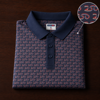 America 250th Anniversary Polo Shirt – Patriotic 1776–2026 USA Golf Polo - Navy