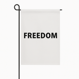 FREEDOM Yard Flag - Freedom Garden Flag (12" x 18") — Patriotic Remembrance Yard Banner