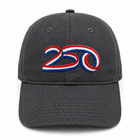 America 250th Birthday Hat | 1776–2026 Embroidered White Cap