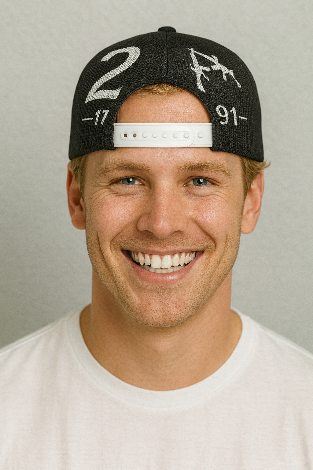 2A Second Amendment “1791” Mesh Snapback Hat — Black Out American Flag on the Front