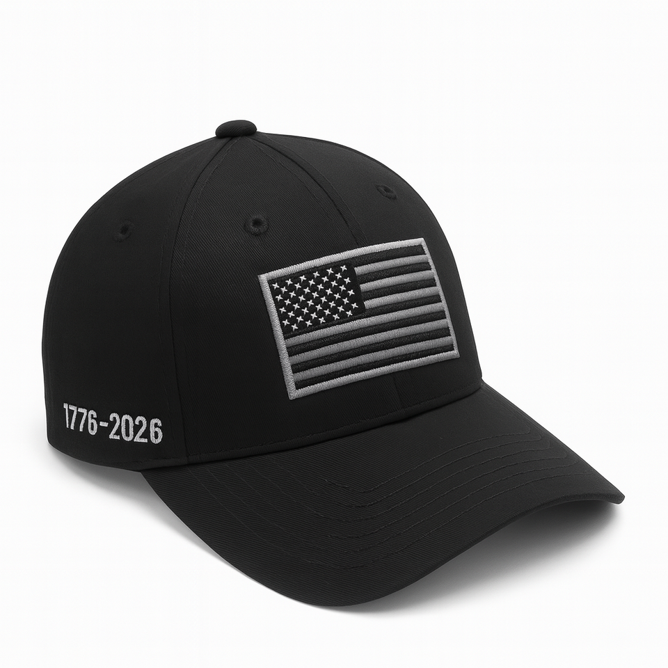 America 250th Anniversary Hat – American Flag Baseball Cap 1776 - 2026 (Exclusive)