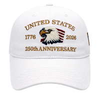 Exclusive USA 250th Anniversary Eagle Cap (1776–2026) —  Embroidered