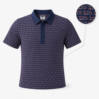 America 250th Anniversary Polo Shirt – Patriotic 1776–2026 USA Golf Polo - Navy