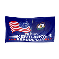 Proud Kentucky Republican 3x5 flag