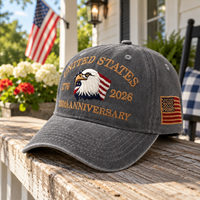 250th Anniversary Eagle Cap – Gray lifestyle