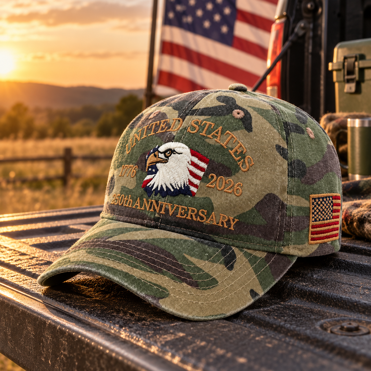 250th Anniversary Eagle Cap – Camouflage lifestyle
