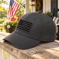 America 250th Flag Cap – Gray lifestyle