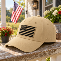 America 250th Flag Cap – Desert Sand lifestyle