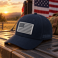America 250th Flag Cap – Navy Blue lifestyle